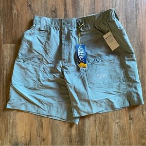 Aftco original fishing shorts cactus size 36 | Inseam 8”